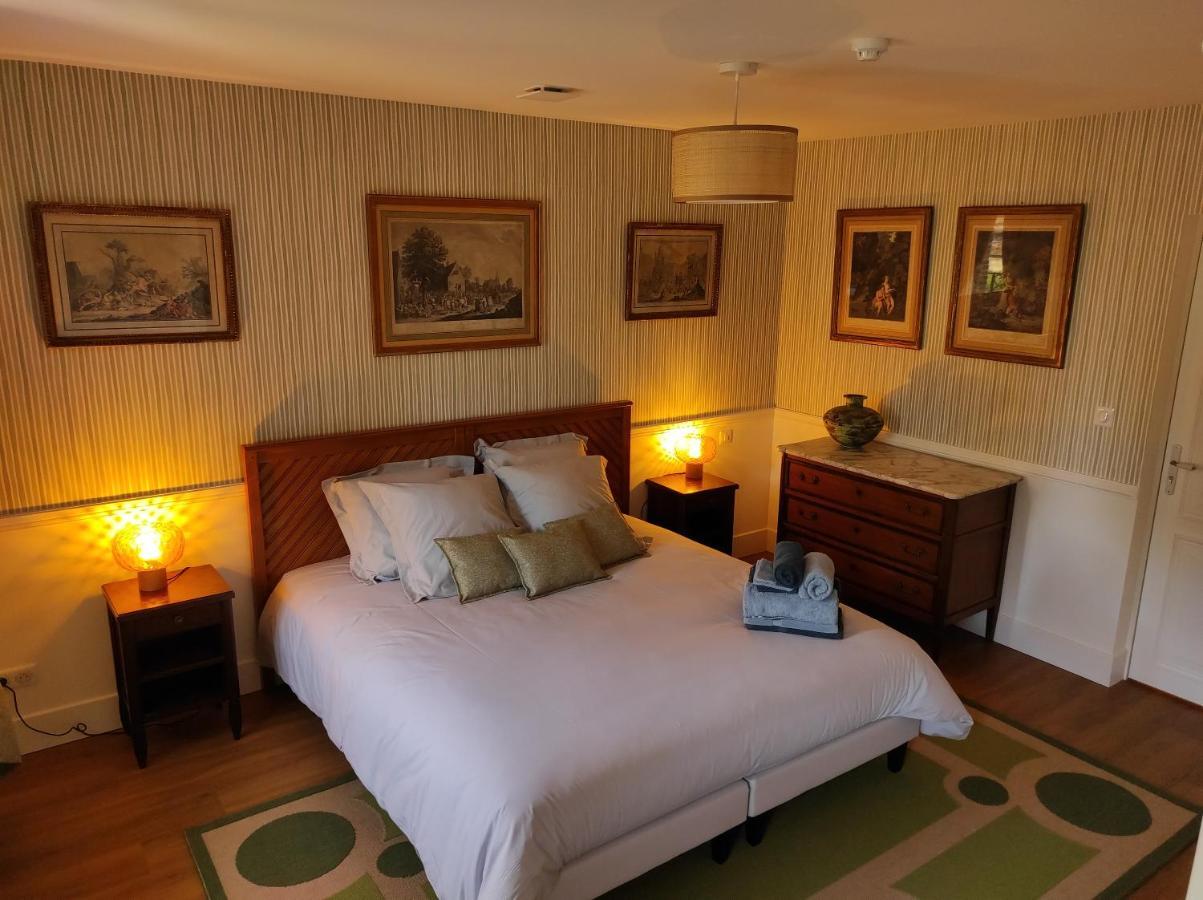 مبيت وإفطار Manoir De Daubeuf الغرفة الصورة